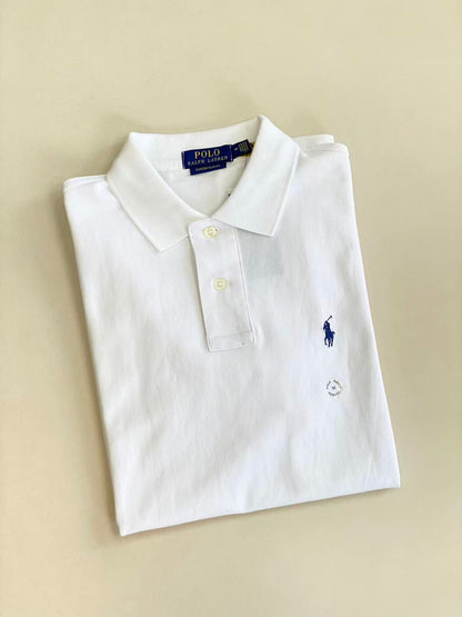 Men’s Classic Embroidered Pony Pique Polo Shirt