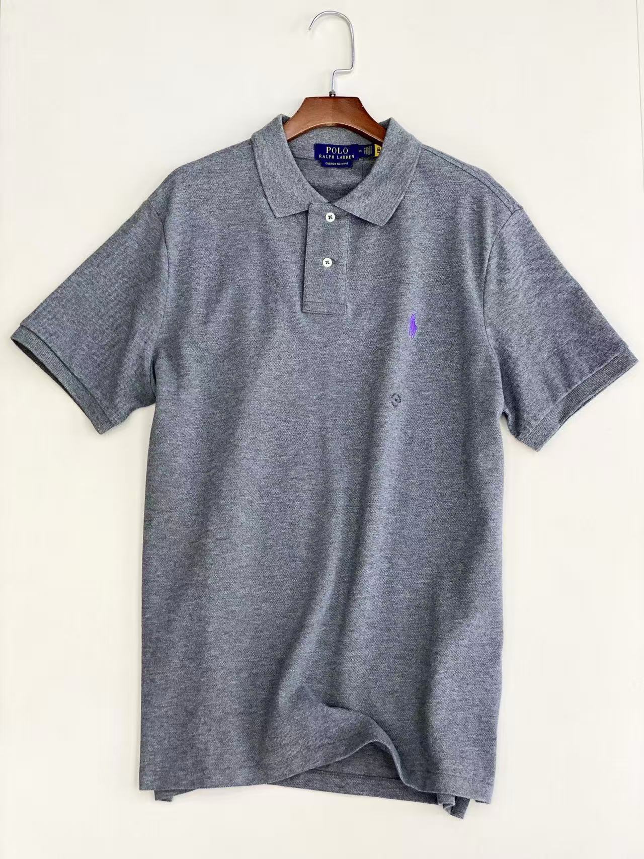 Men’s Classic Embroidered Pony Pique Polo Shirt