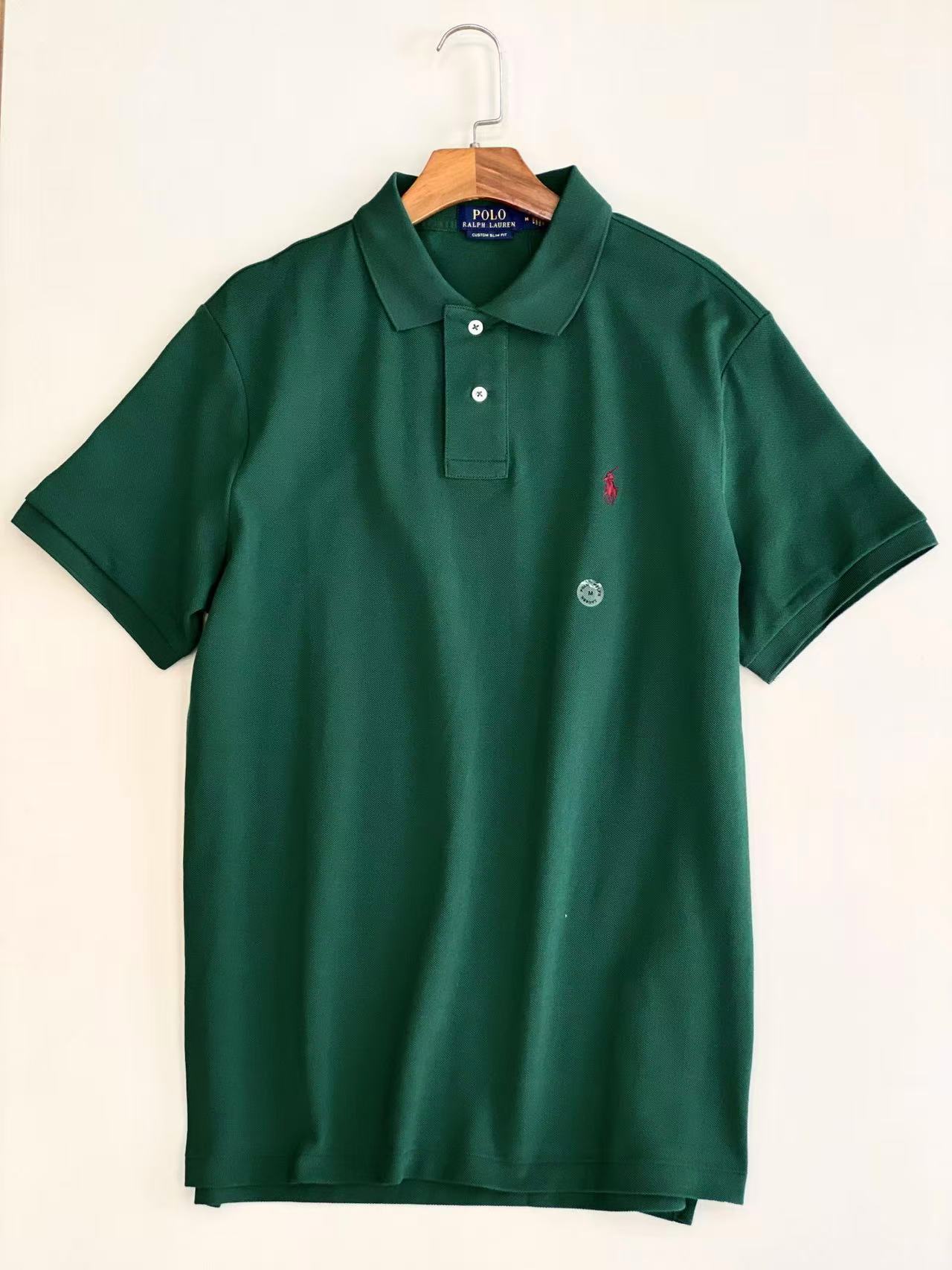 Men’s Classic Embroidered Pony Pique Polo Shirt