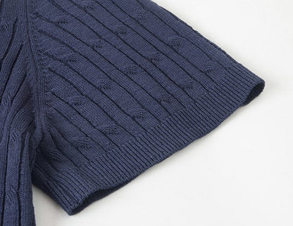 Men's Premium Knit-neck Polo Shirt