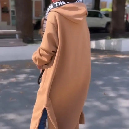 Stylish Women's Long Hoodie