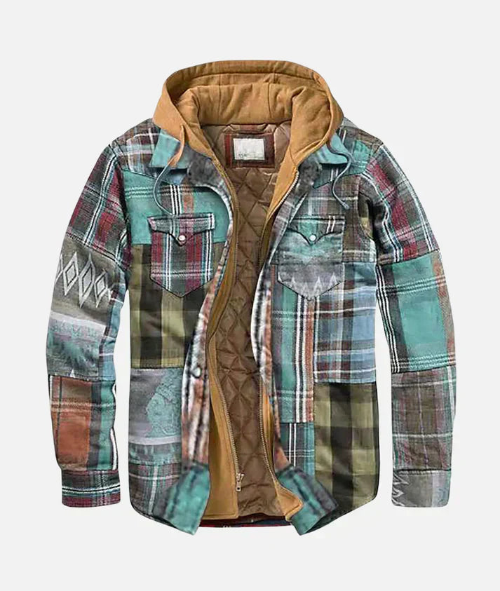 Urban Chic Plaid Jacket