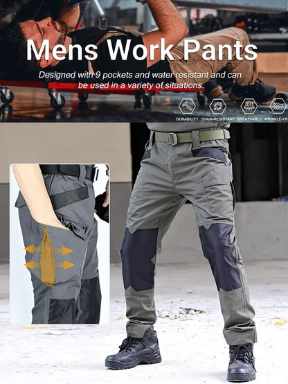 Men's stretch waterproof tactical pants